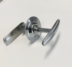 t-handle with cam and no lock for rv baggage doors
